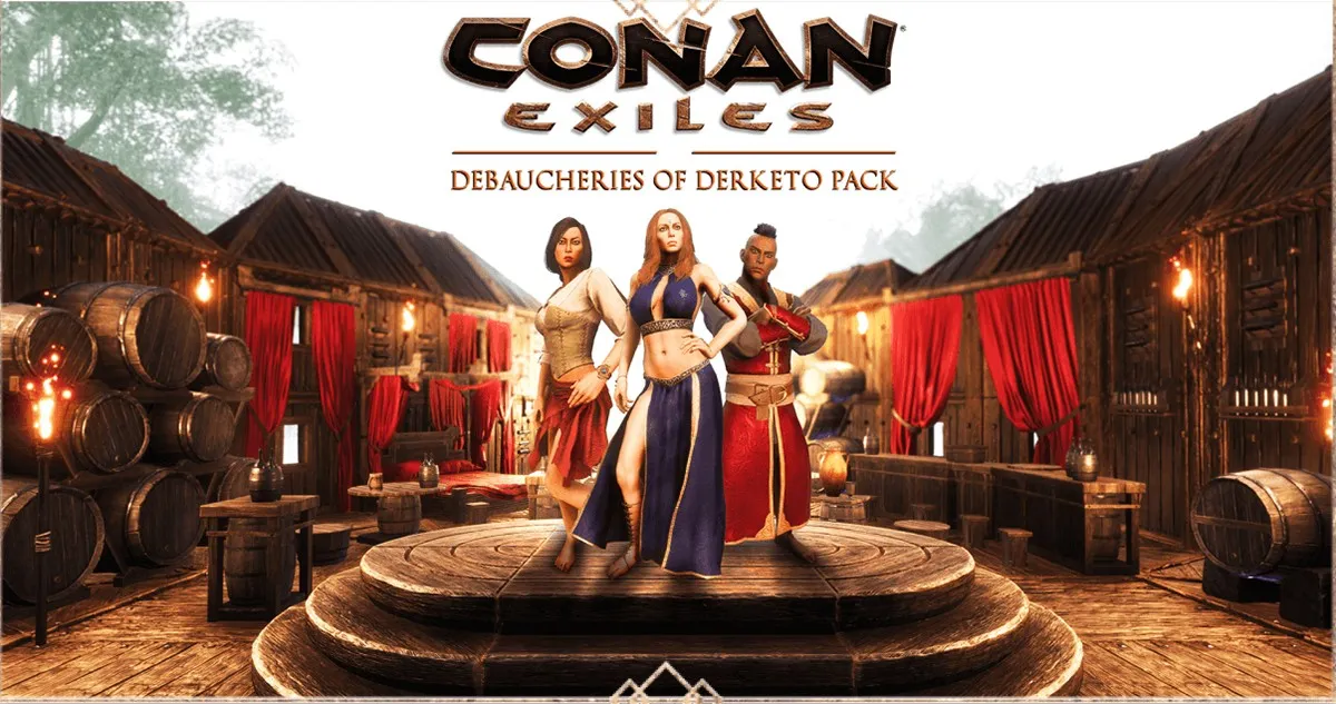 流放者柯南Conan Exiles V8.0 H版：你将成为蛮荒的王 而这个版本可以建后宫