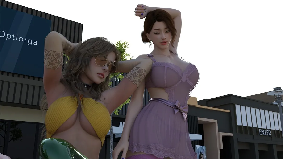 爱欲之都City Lights Love V0.2.4.1中文版 电脑+安卓+攻略+存档+画廊全解锁 变身沙盒游戏 增加炮功能