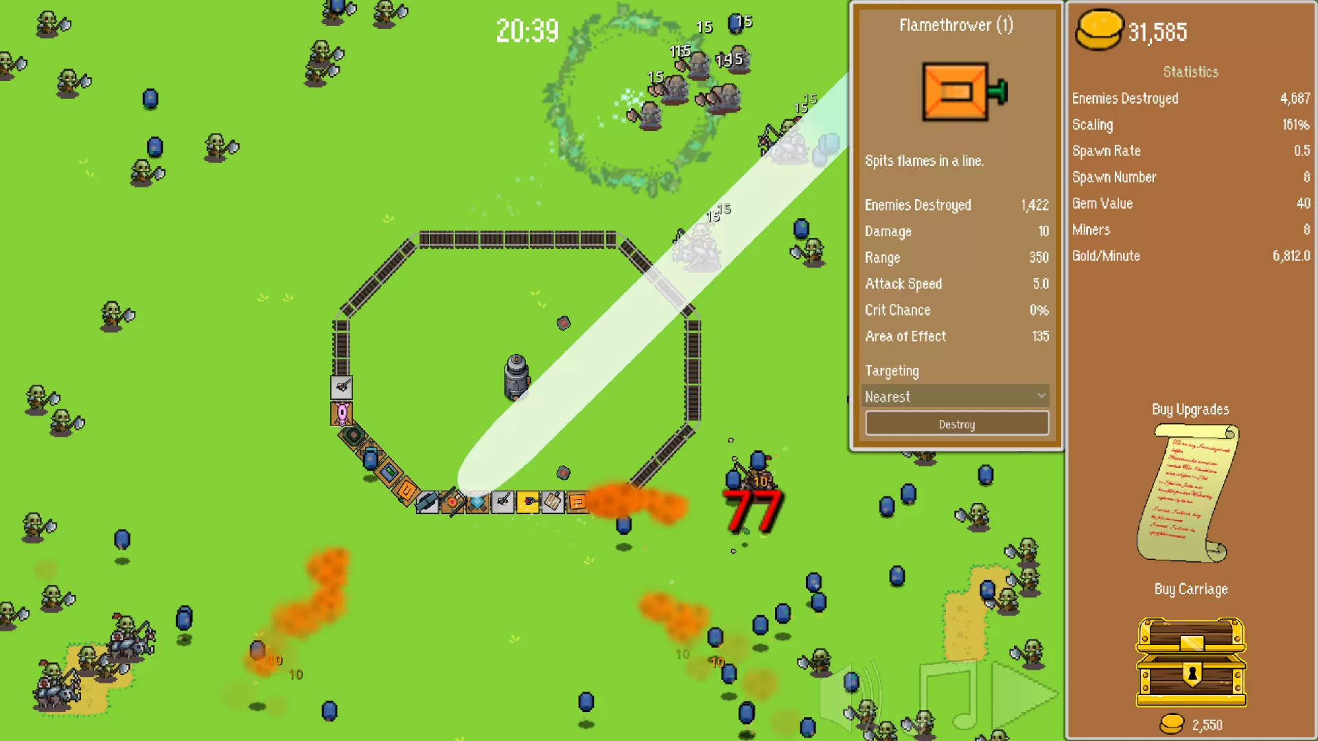 All Aboard! 火车防御特快／All Aboard! The Train Defense Express／（STEAM：￥）八蛇游戏