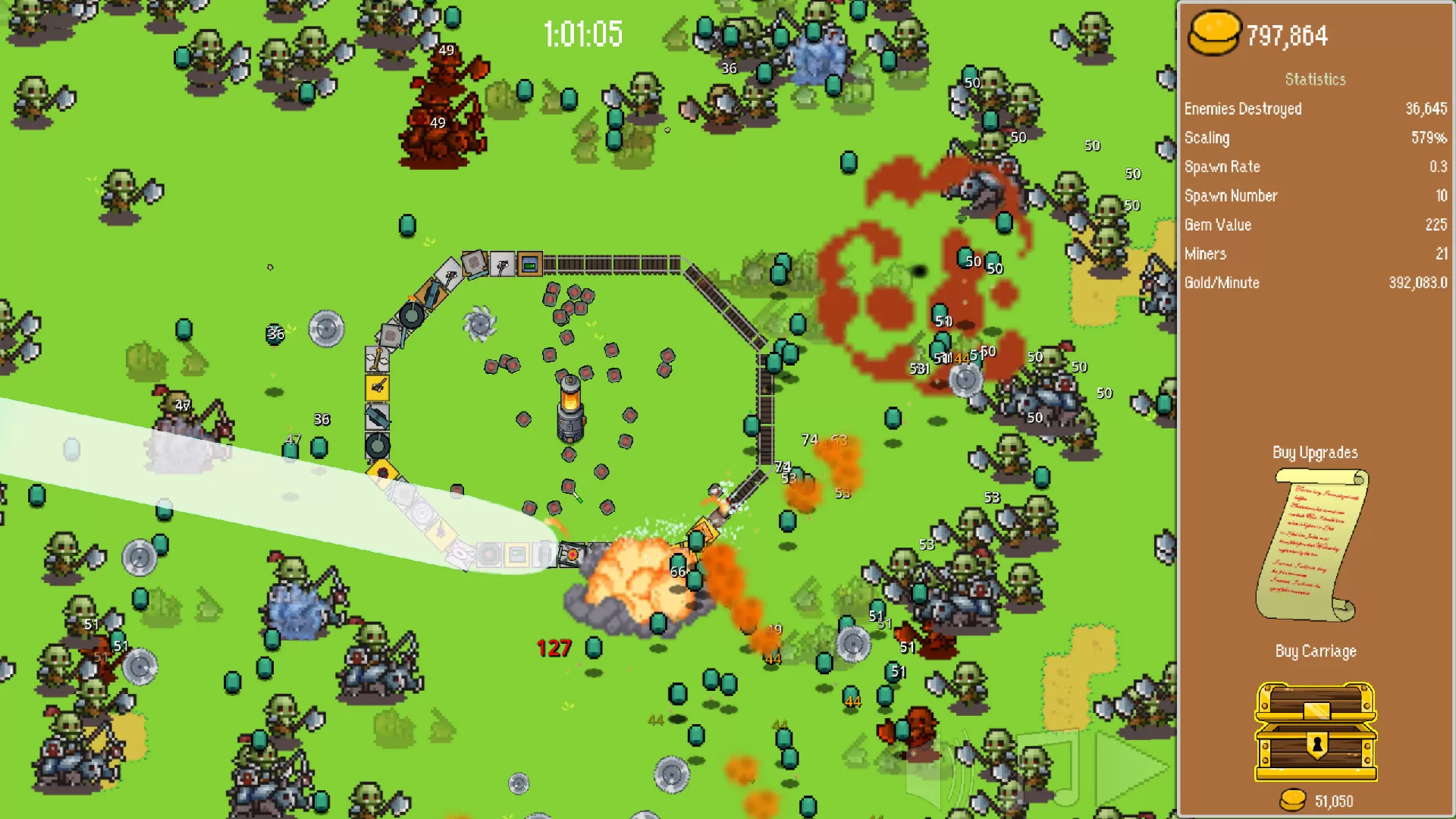 All Aboard! 火车防御特快／All Aboard! The Train Defense Express／（STEAM：￥）八蛇游戏