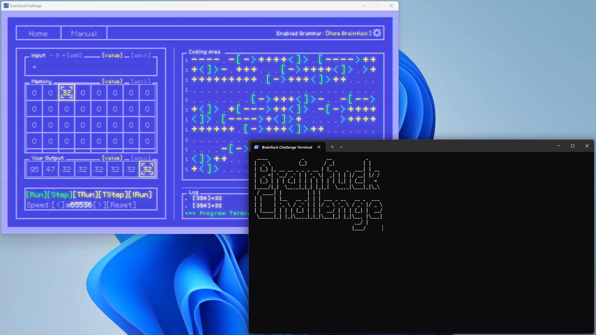 BF语言挑战／Brainfuck Challenge／（STEAM：￥）