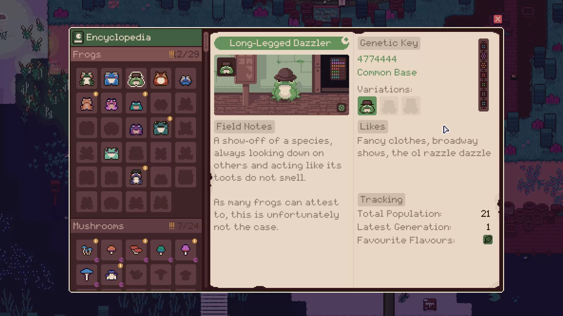 Mudborne：育蛙模拟器／Mudborne： Frog Management Sim