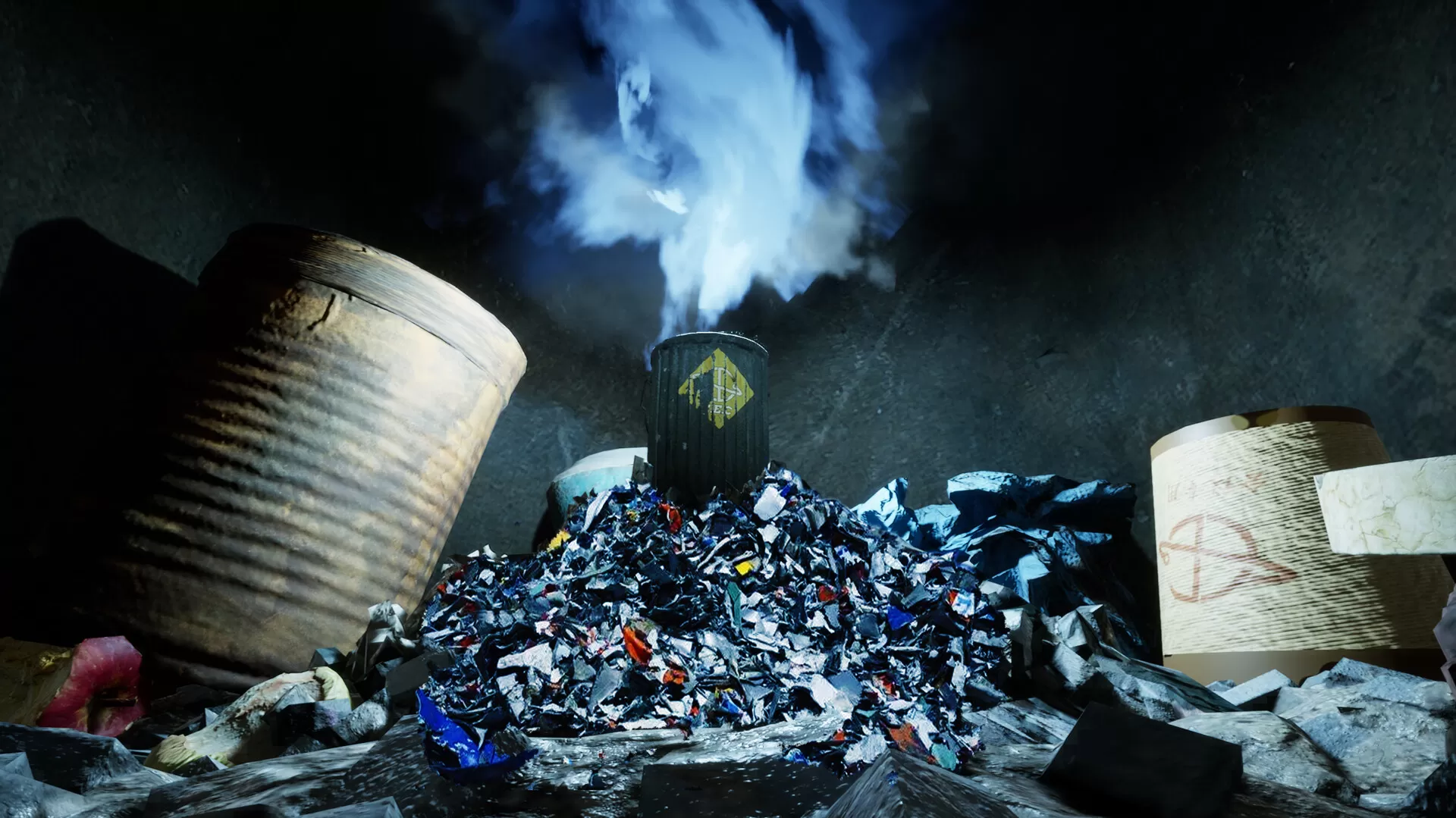 一个简单的扔垃圾游戏／A Simple Garbage Sorting Game