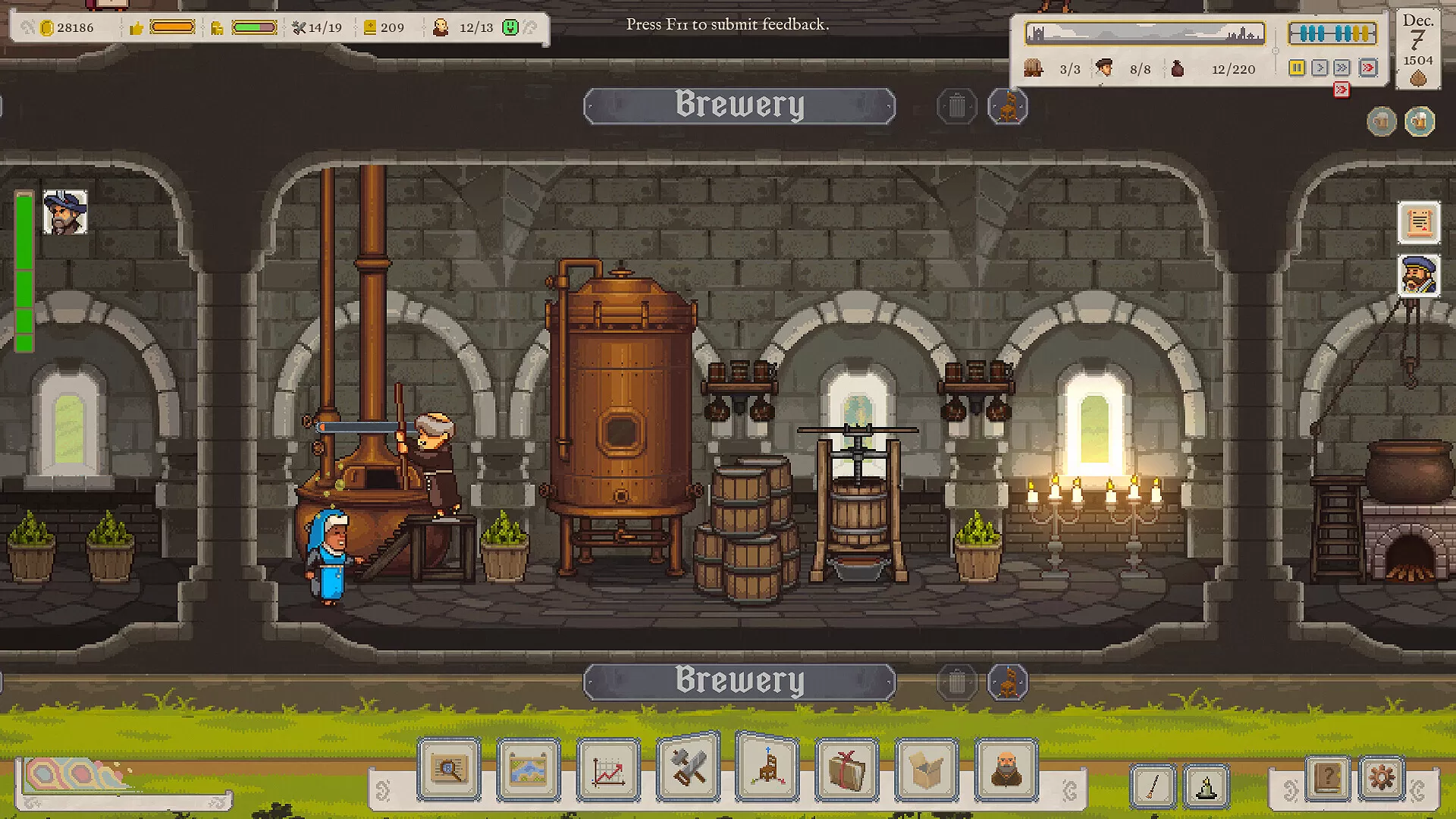 修道院酿酒大亨／Ale Abbey – Monastery Brewery Tycoon