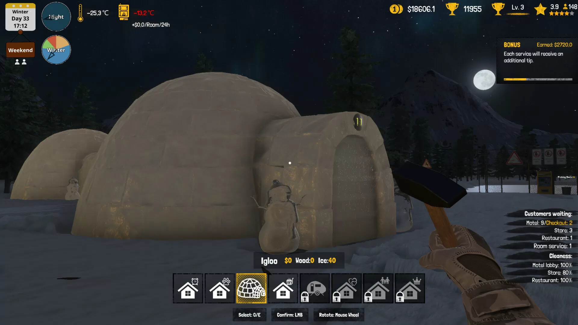 北极汽车旅馆模拟器／Arctic Motel Simulator