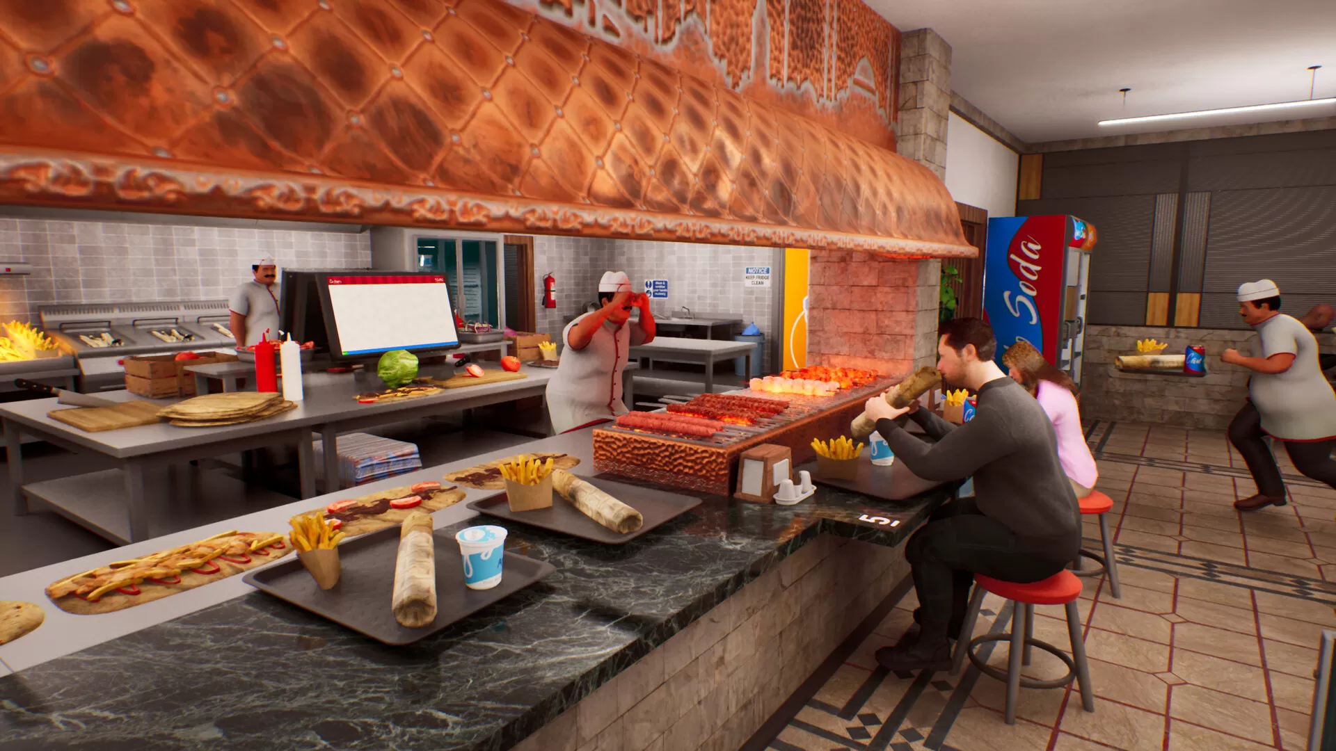 卷饼小店模拟器／Wrap House Simulator