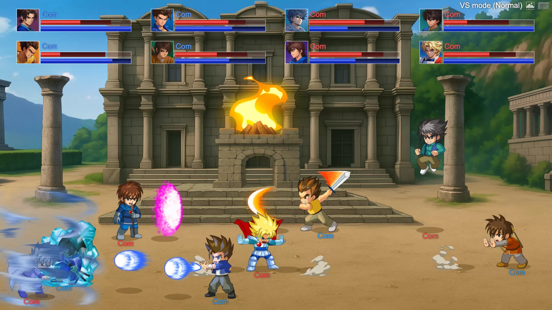 小朋友齐打交2：复刻版／Little Fighter 2 Remastered／（STEAM：￥70.40）