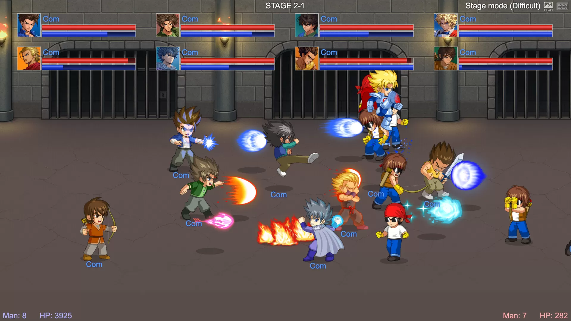 小朋友齐打交2：复刻版／Little Fighter 2 Remastered／（STEAM：￥70.40）