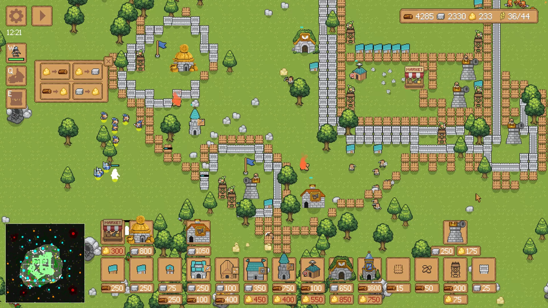 小王国： 即时战略／Little Kingdom RTS／（STEAM：￥16.15）