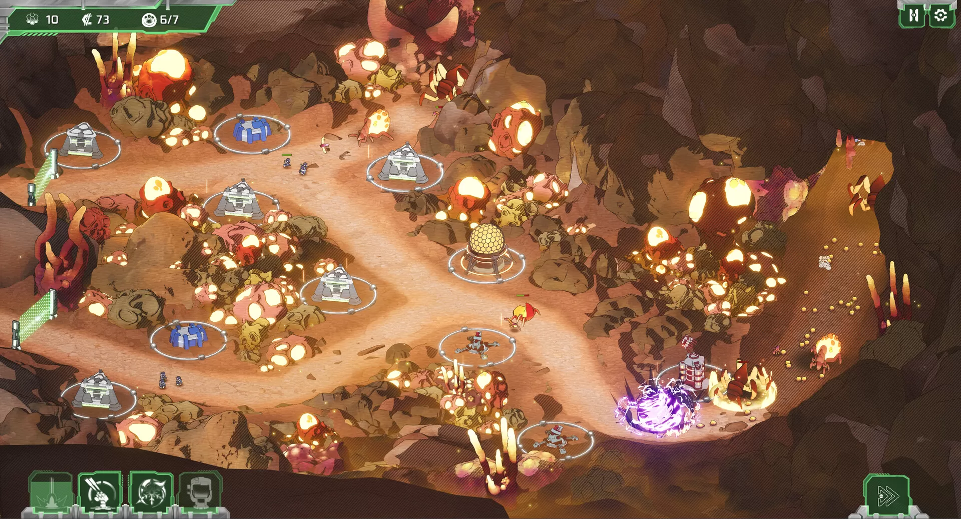 异虫终结者：经典塔防／XENOBREAKERS： Classic Tower Defense