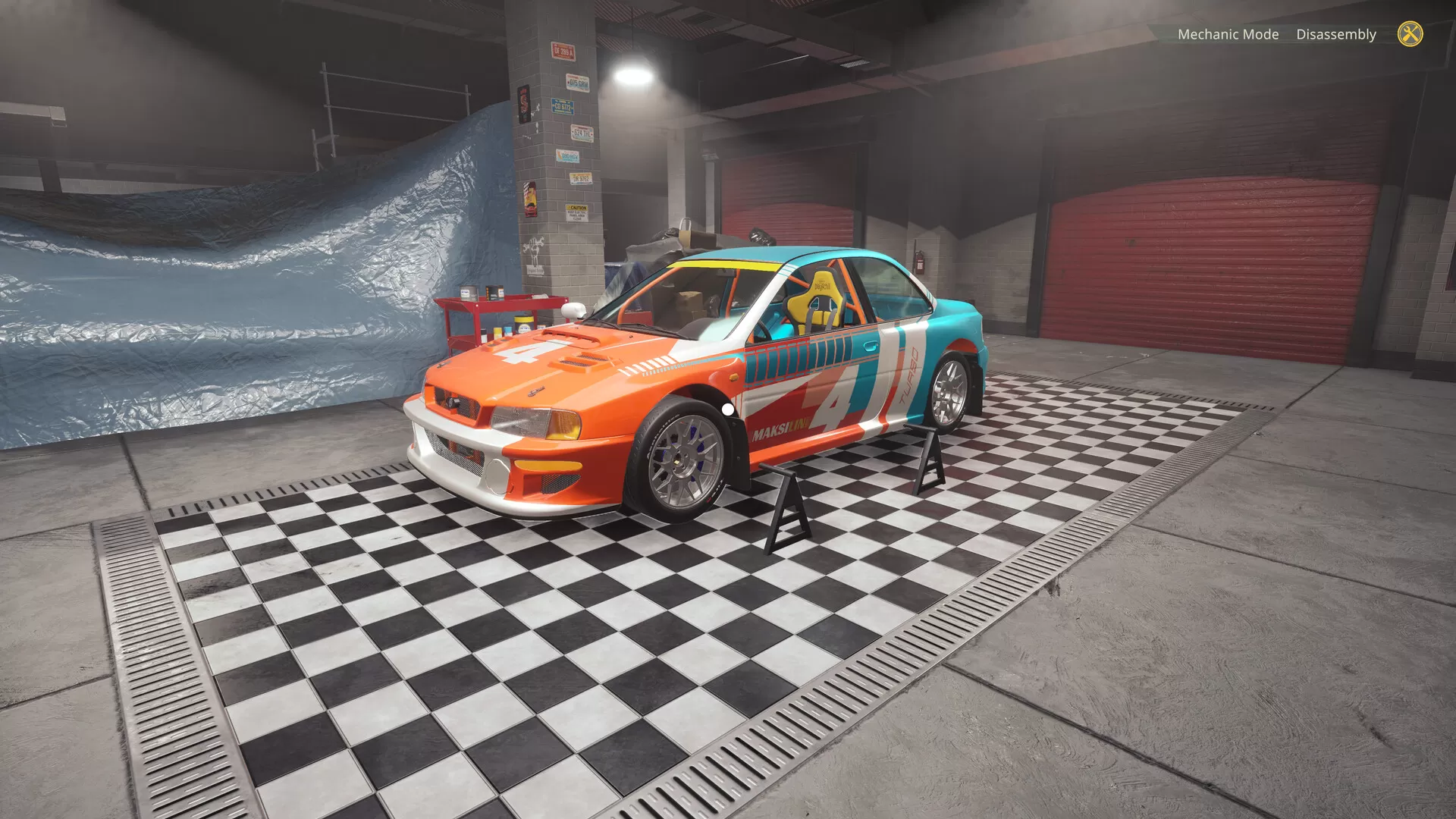 拉力修车模拟器／Rally Mechanic Simulator／（STEAM：￥34.00）