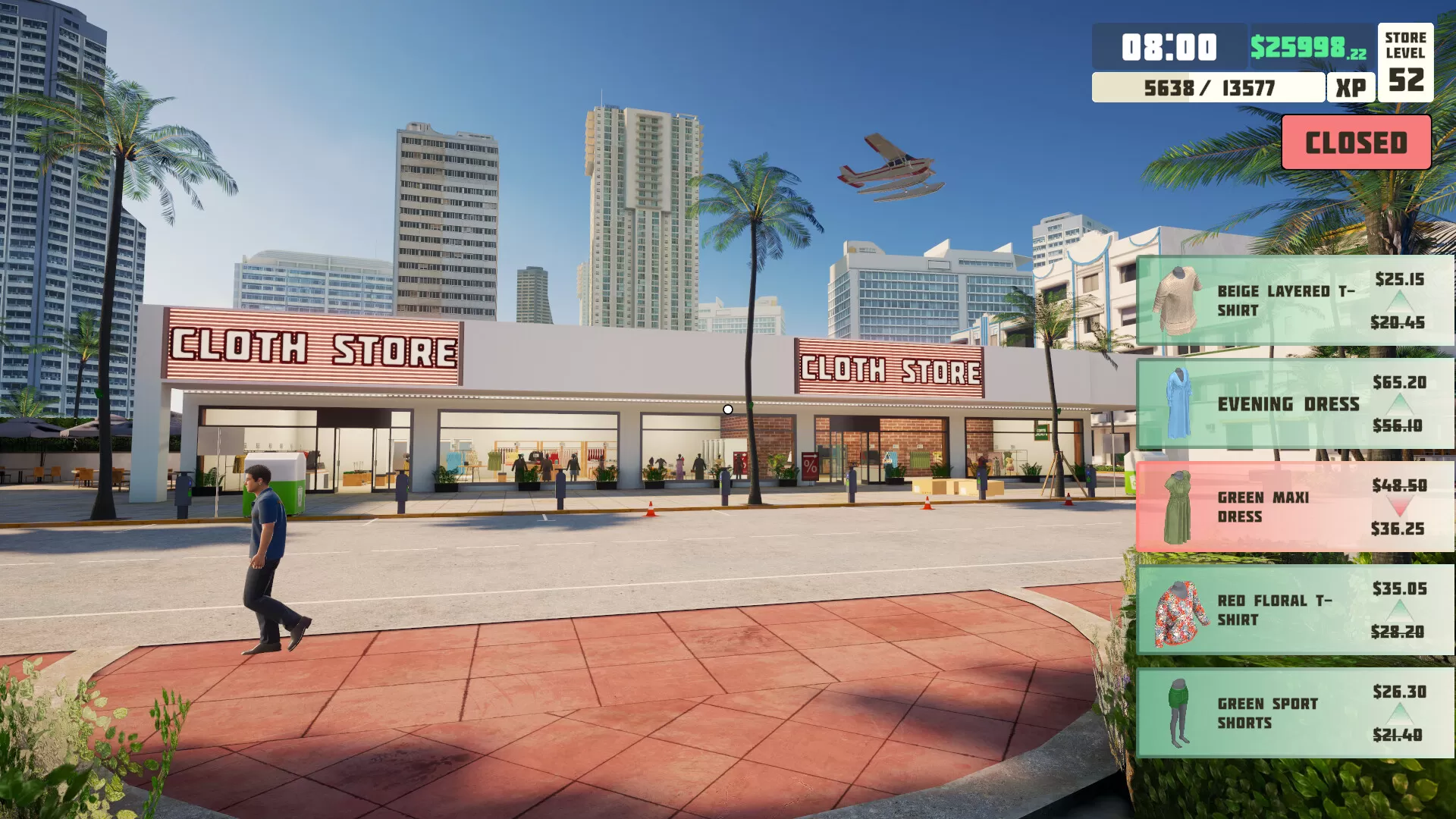 服装商店模拟器／siMarket Cloth Store Simulator／（STEAM：￥24.75）