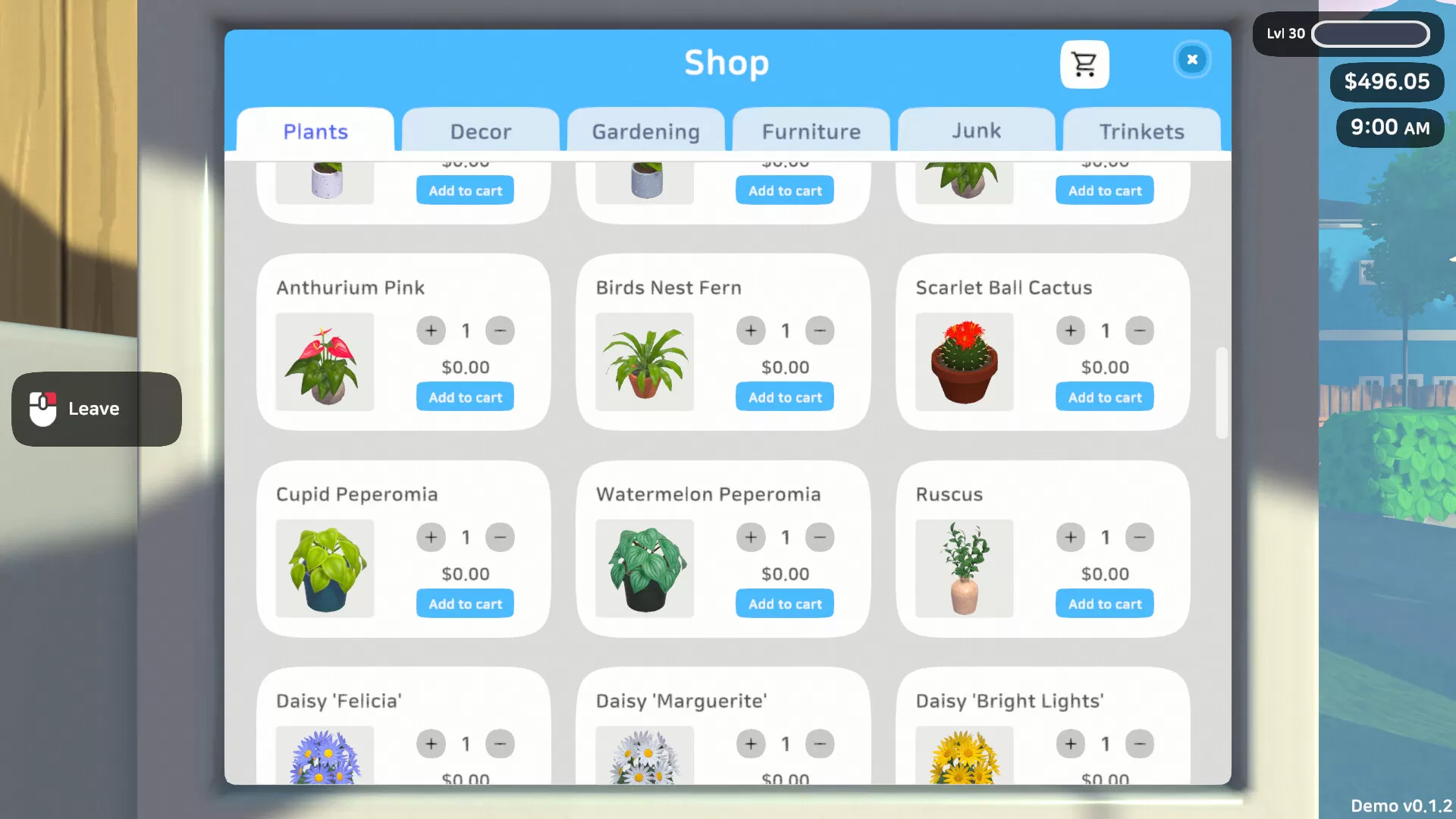 植物苗圃模拟器／Plant Nursery Simulator／（STEAM：￥52.00）