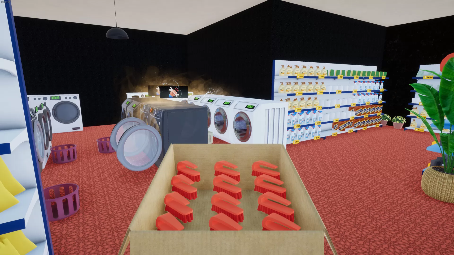 洗衣店模拟器：洗刷刷！／Laundry & Supermarket Simulator