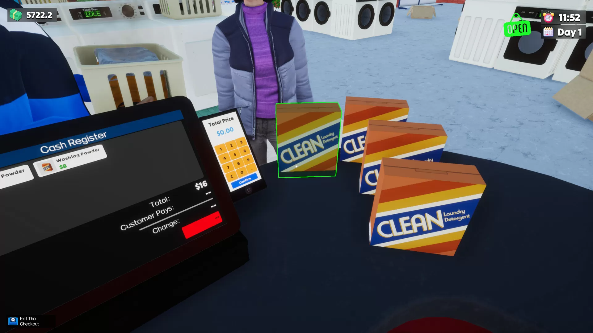 洗衣店模拟器：洗刷刷！／Laundry & Supermarket Simulator