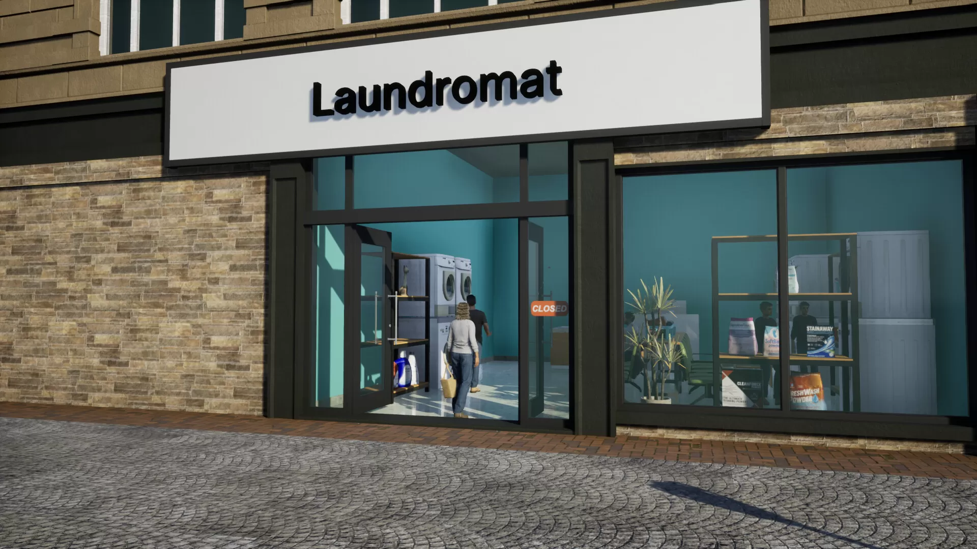 洗衣店经理模拟器／Laundromat Manager Simulator