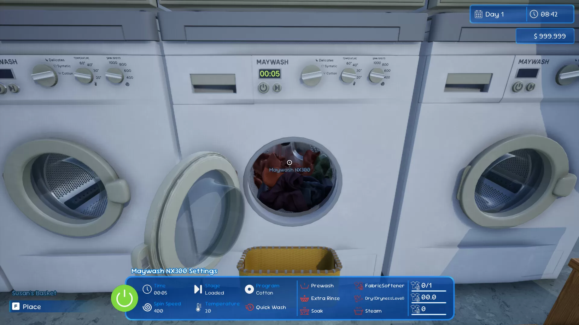 洗衣店经理模拟器／Laundromat Manager Simulator