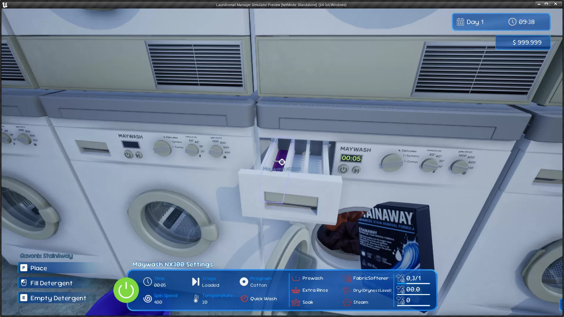 洗衣店经理模拟器／Laundromat Manager Simulator