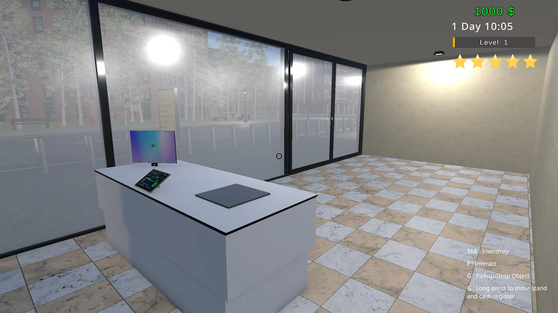 电子商店模拟器／Electronic shop simulator