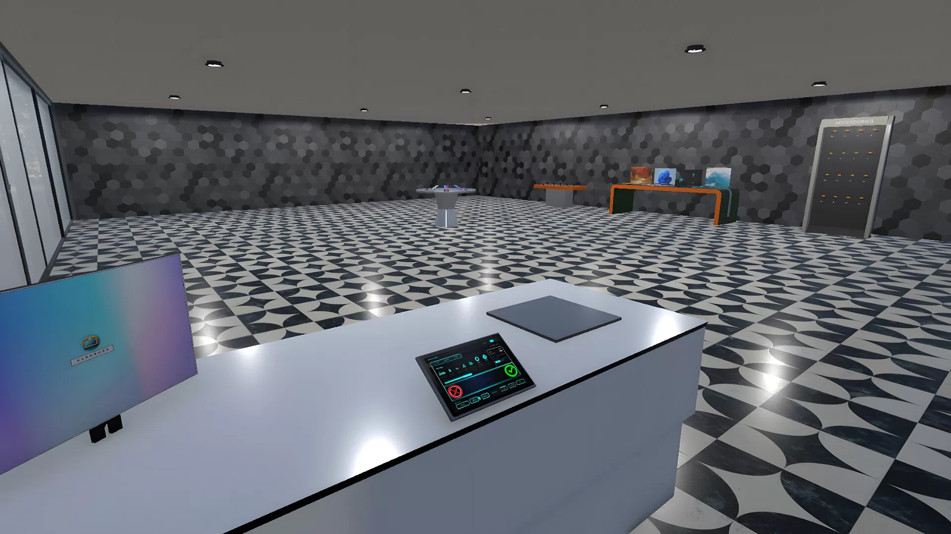 电子商店模拟器／Electronic shop simulator