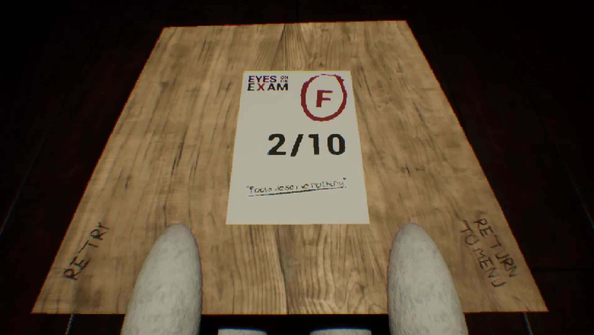 盯考惊魂记／EYES ON THE EXAM／（STEAM：￥19.80）
