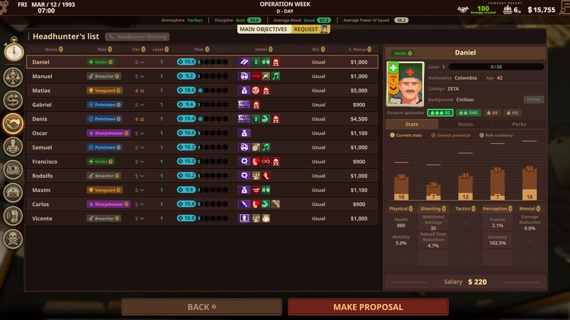 私人军事经理：战术自动战斗／Private Military Manager： Tactical Auto Battler