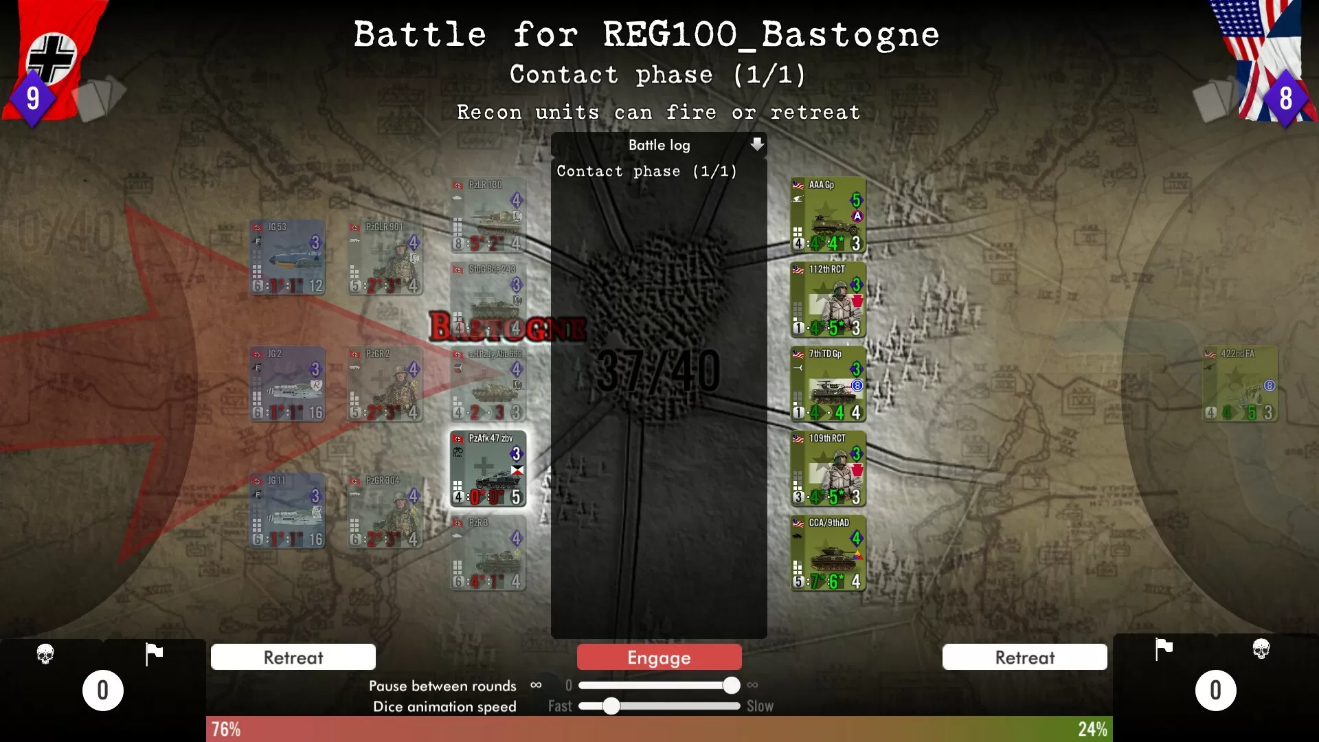 突出部战役／SGS Battle of the Bulge