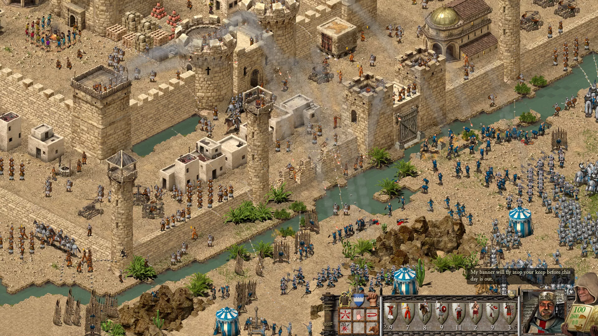 要塞十字军东征：决定版／Stronghold Crusader： Definitive Edition／（STEAM：￥68.40）