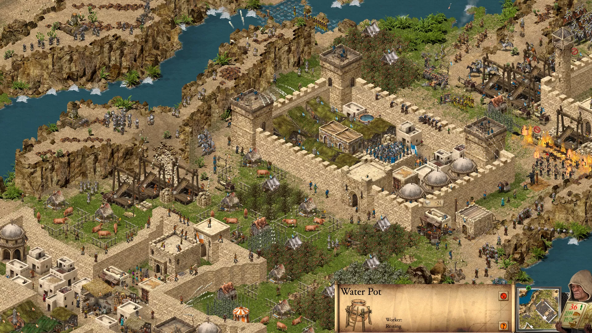 要塞十字军东征：决定版／Stronghold Crusader： Definitive Edition／（STEAM：￥68.40）