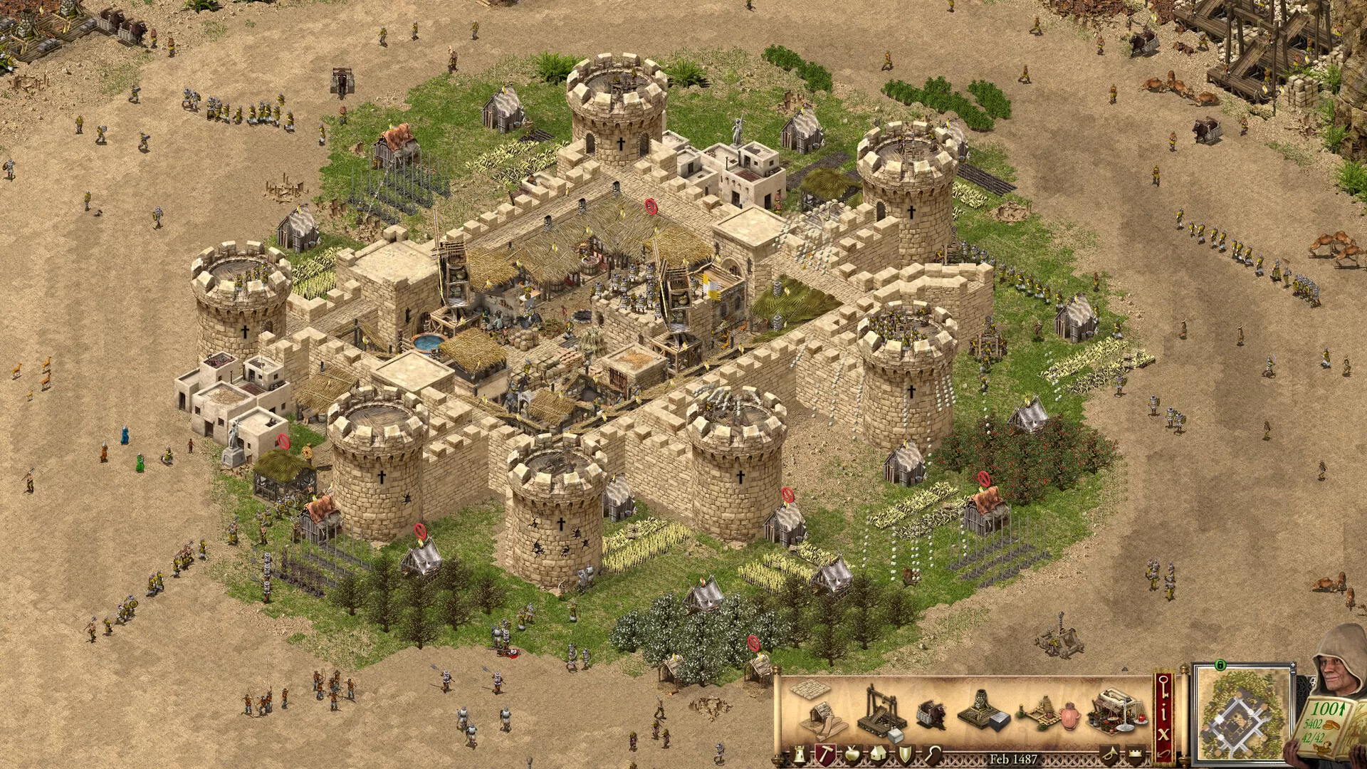 要塞十字军东征：决定版／Stronghold Crusader： Definitive Edition／（STEAM：￥68.40）