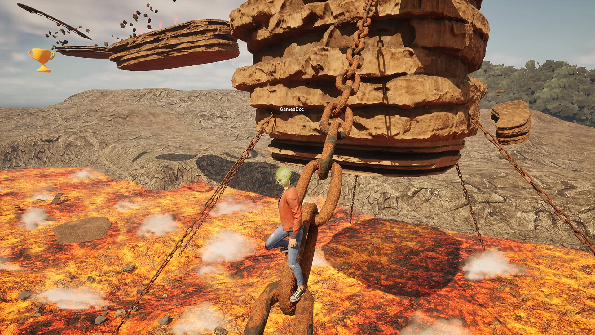 跳跃！地板是…／JUMP! The Floor Is…