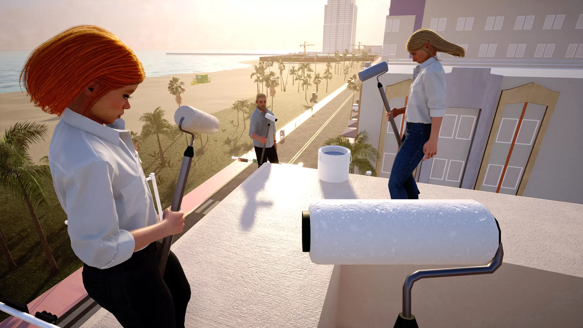 迈阿密酒店模拟器／Miami Hotel Simulator／（STEAM：￥33.75）