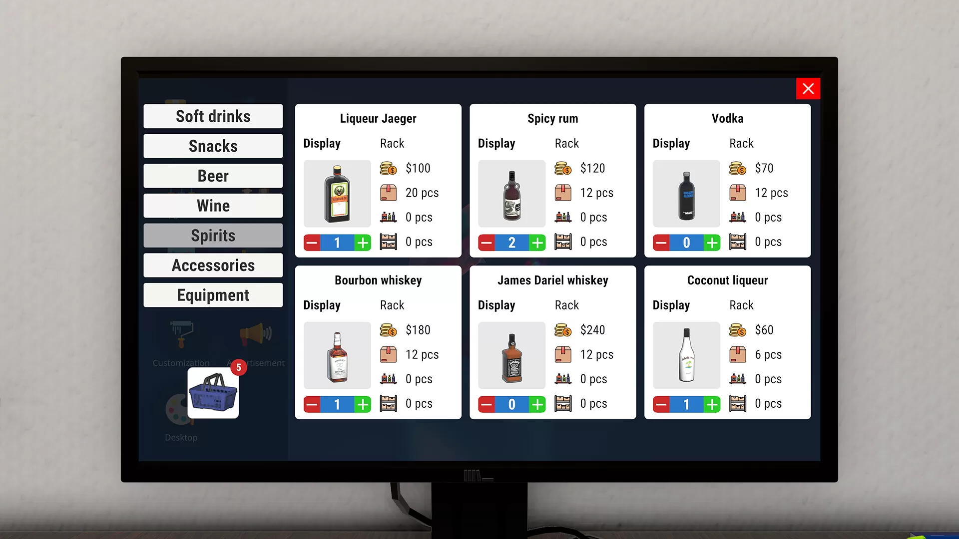 酒类商店模拟器/Liquor Store Simulator 酒类商店模拟器/Liquor Store Simulator