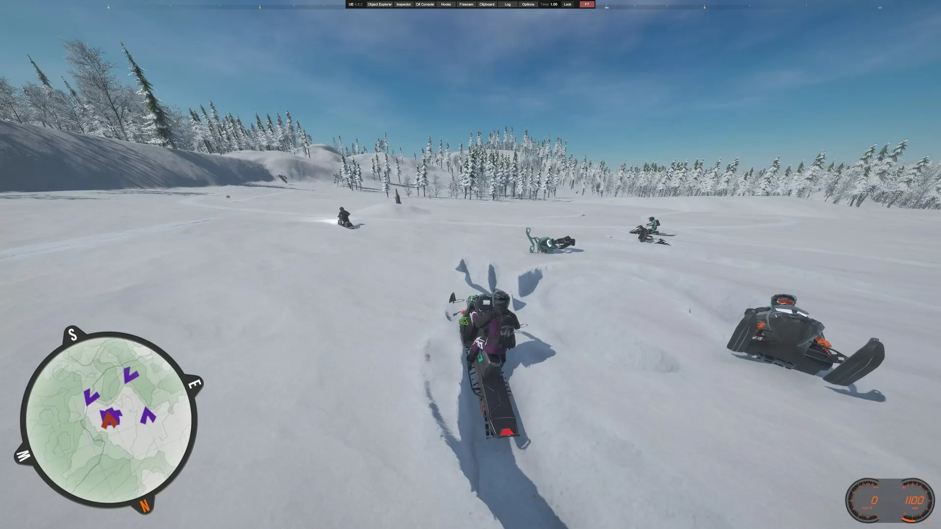 雪橇手／Sledders